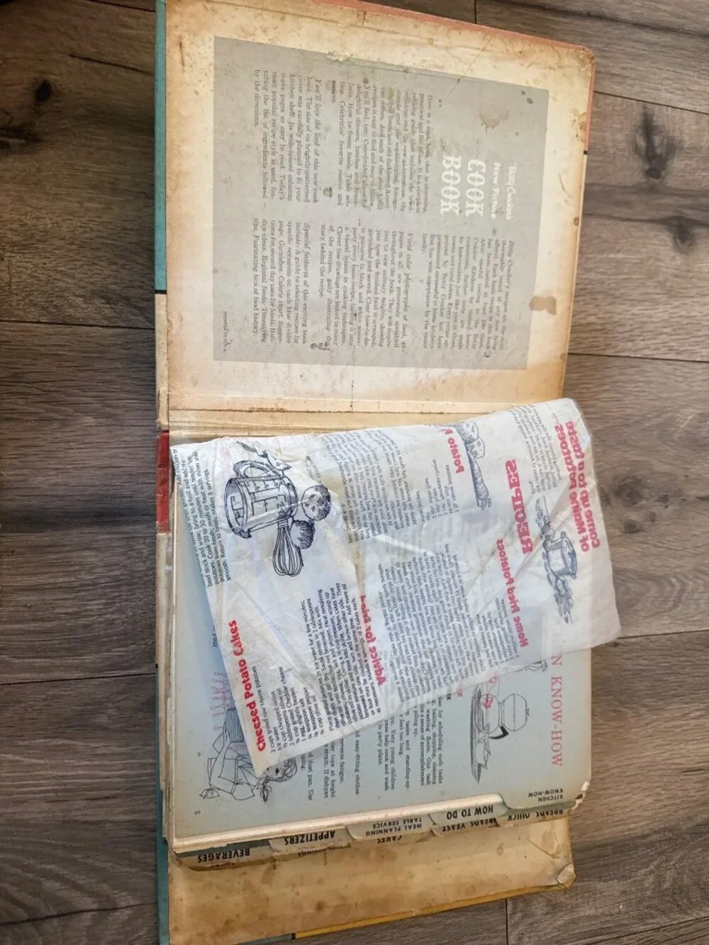 Betty Crockers New Picture Cook Book Vintage 1950s Hardcover Binder